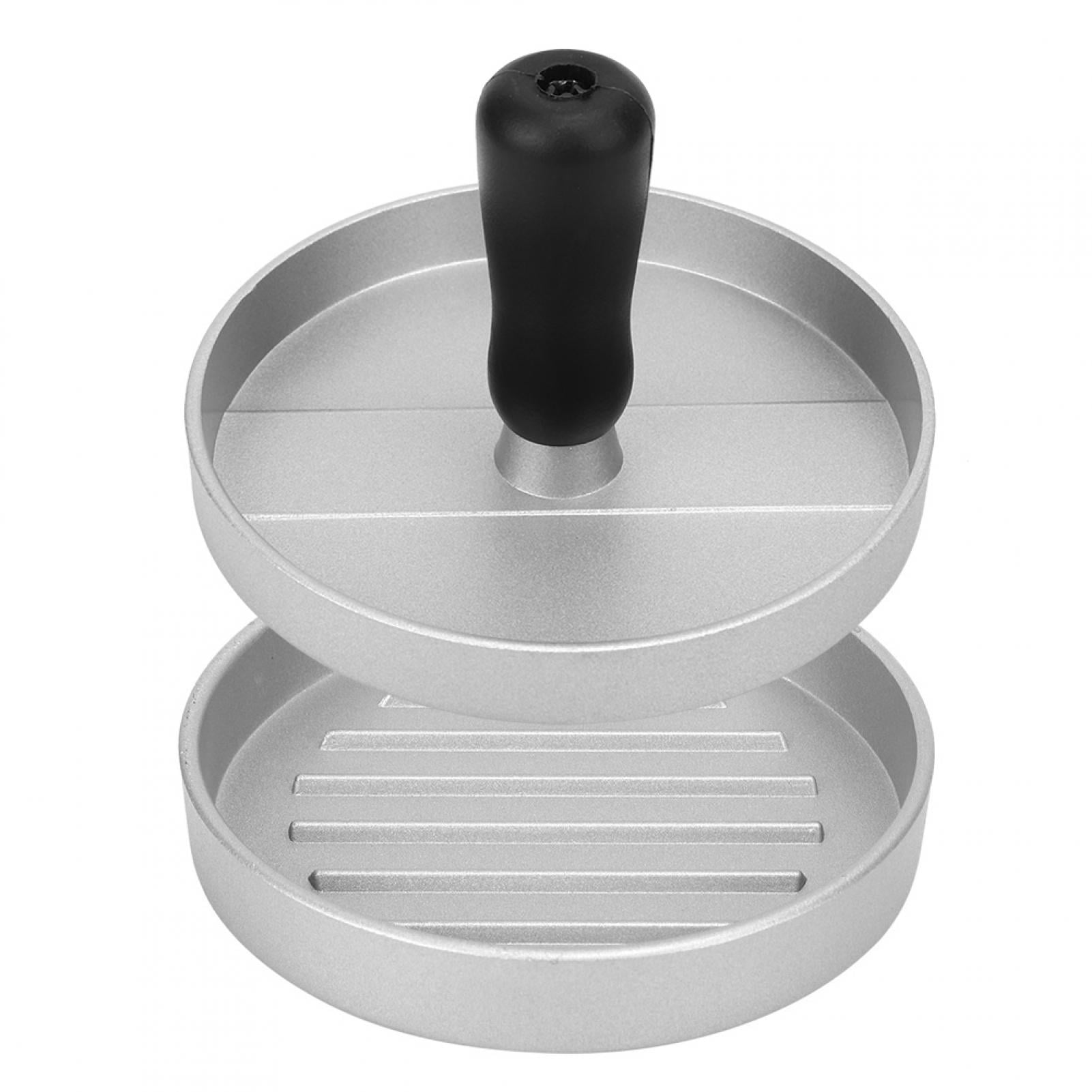 Presse à Hamburger En Acier Inoxydable 304 – Diamètre 14,7 Cm – Accessoire Barbecue Pour Burgers, Steaks Hachés, Viandes – Facile à Nettoyer, Poignée Isolante - 9