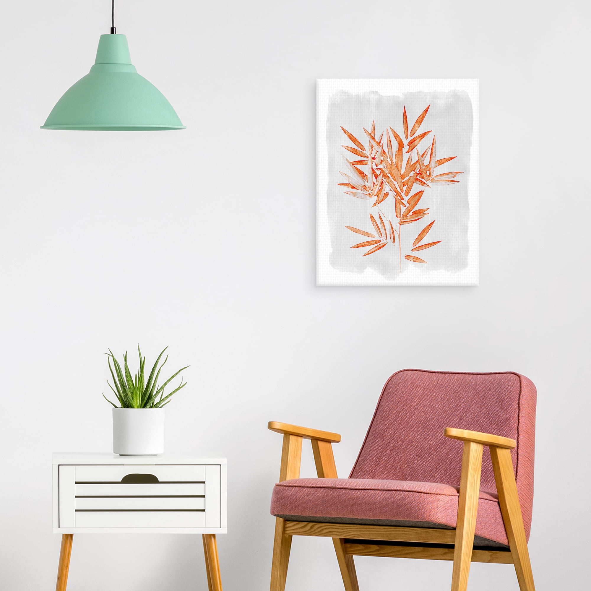 Bamboo Harmony by Belle Poesia Canvas Art Print