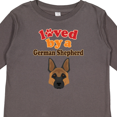 thumbnail image 4 of Inktastic German Shepherd Dog Lover Boys or Girls Long Sleeve Toddler T-Shirt, 4 of 5