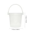 thumbnail image 4 of 10Pcs Ice Cream Container Clear Popcorn Bucket Drink Bucket Food Bucket Drinks Container, 4 of 7