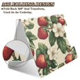 thumbnail image 2 of FORMRS A4 Clipboard Folder with Pen Holder Horizontal Foldable School Office Binder, Beige Strawberry, 2 of 9