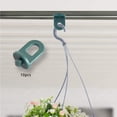 thumbnail image 3 of 10 ganchos colgantes para invernadero, clips giratorios para invernadero, colgador de flores para plantas para invernadero vegetal Cola Gancho para colgar, 3 of 8