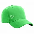 thumbnail image 4 of Women's Heart Embroidered Baseball Cap, Adjustable Cute Cotton Ball Cap for Running Golf Tennies Travel, Low Profile Casual Cap for Everyday Wear Blue One Size, 4 of 5