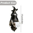 thumbnail image 3 of Clearance Rack under $10,Wall Toilet Paper Holder Witch Toilet Roll Holder | Decoration Organizer Bathroom Accessory For Cabinet Shower Rv Home Restroom, 3 of 9