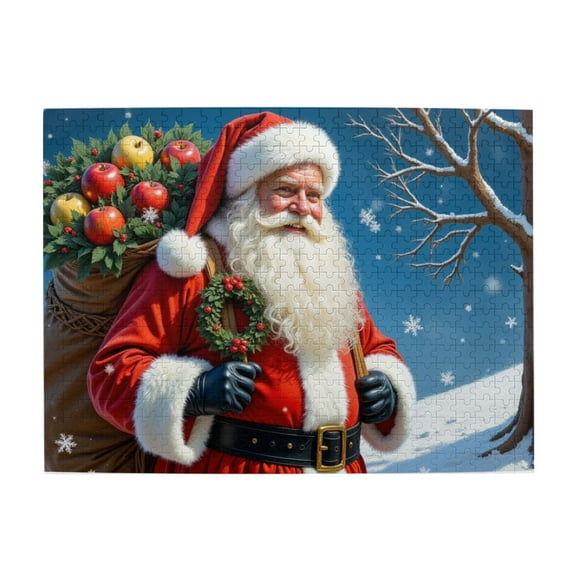 500 Piece Santa With S Jigsaw Puzzle For Adults – Challenging & Fun Holiday Puzzle, Festive Artwork, Great Gift & Home Décor