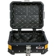 thumbnail image 4 of Pinypikaka 28L Motorcycle Tail Box, Aluminum Motorcycle Top Case with Anti-Theft Lock System, Waterproof, Easy Installation with Universal Bracket, Back Cushion Included, 4 of 5