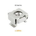 thumbnail image 2 of Unique Bargains 35Pcs 304 Stainless Steel M5 Cage Nut for Server Shelf Furniture, 2 of 4