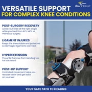 Ossur Rebound Post-Op Knee Brace L1832 Adjustable ROM
