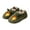 Army Green, variant on QISIWOLE Winter USB Heating Plush Slippers Men Women Indoor Sharp Corner Warm Shoes Outdoor Couple Slippers Fall Savings