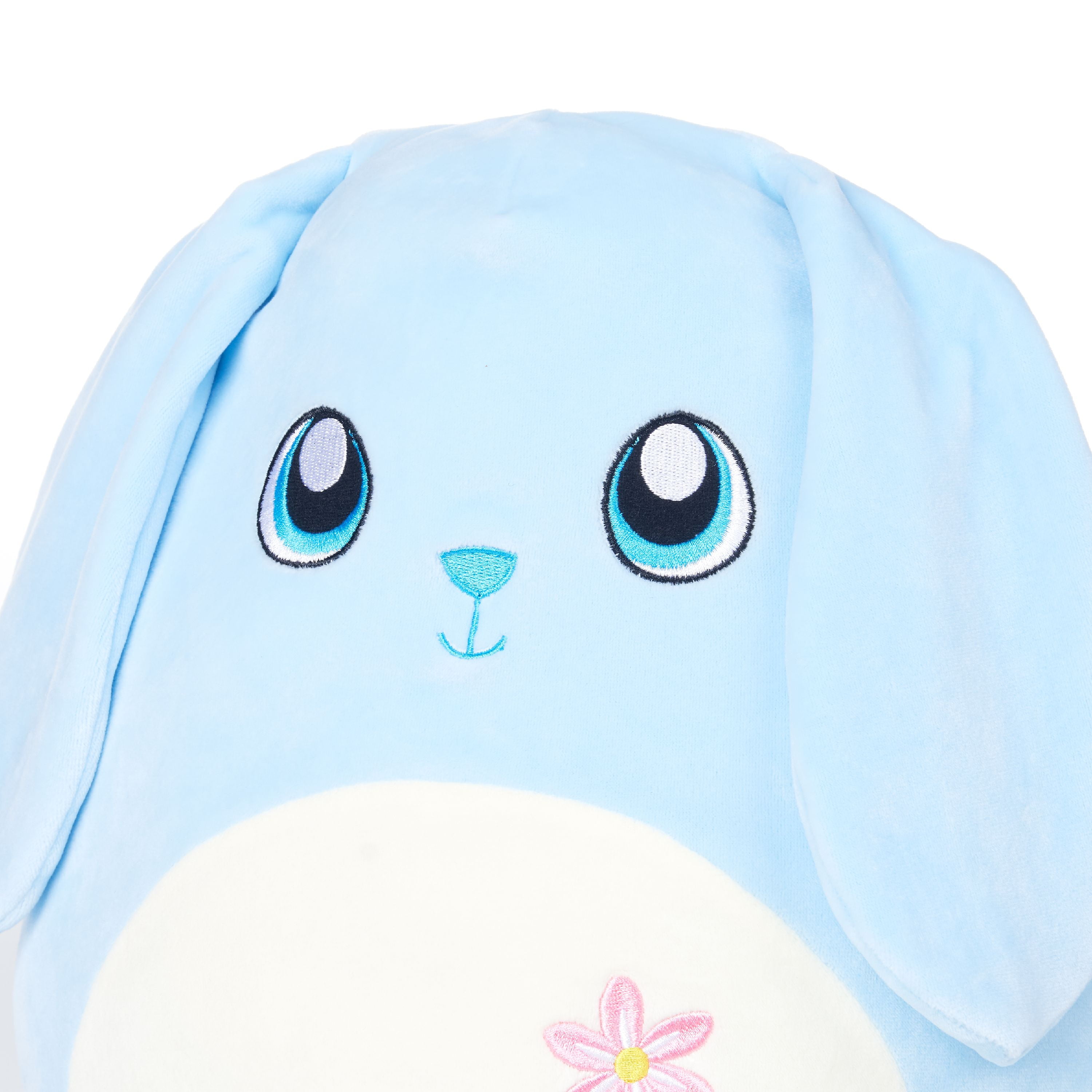 Way To Celebrate Bunny Squishmallow Light Blue Walmart Com Walmart Com way to celebrate bunny squishmallow light blue