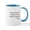 White/Blue Inside, variant on CafePress - Winston Churchill 21 Mug - 11 oz Ceramic Mug - Novelty Coffee Tea Cup