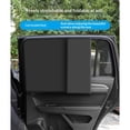 thumbnail image 2 of 2 pack Pare-Soleil Latéral de Voiture - Rideau Magnétique Réversible Universel pour Bébé et Enfants avec Protection Solaire Bloque les Dommages Causés par la Lumière Directe du Soleil et la Chaleur, 2 of 5