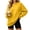 Yellow, variant on Stralyhd Crew Neck Sweatshirt for Women Oversized Loose Casual Long Sleeve Pullover Tops Comfy Soft Y2k Fall Winter Clothes Pink S