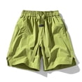 thumbnail image 4 of Maean Mens Big and Tall Shorts High Waist Causal Dressy Short Trousers Stretch Shorts with Pockets M-5XL, 4 of 6