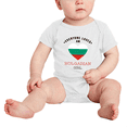 thumbnail image 2 of Everyone Loves an Bulgarian Girl Cute Baby Bodysuit (White, 18-24 Months), 2 of 5