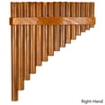 thumbnail image 2 of Natural Bamboo Flute,Pan Flute Wind Instrument,Handmade Pan Flute,15 Tones in G Major,Left Hand Model, 2 of 7