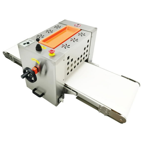 Commercial Dough Sheeter Pizza Dough Roller Folding Pastry Press Machine