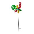 thumbnail image 3 of Molino de Viento de Jardín, Molino de Viento de Gallo de Hierro, Adorno de Suelo, Repuesto, Artículos para Fiestas, Molino Giratorio para Césped Al Ai, 3 of 8