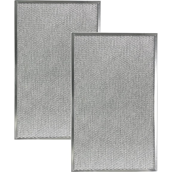 Air Filter Factory 12-1/4 X 17-1/4 X 3/8 Range Hood Aluminum Grease Filters 2-Pack