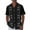 Black, variant on Mens Short Sleeve Guayabera Shirts Button Down Mexican Embroidered Cuban Wedding Shirt Summer Tops Black 4XL