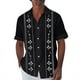 thumbnail image 1 of Hawaiian Shirt For Men, Men's Vintage Button Down Bowling Shirts Short Sleeve Summer Beach Shirt 3XL, 1 of 4