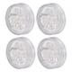 thumbnail image 1 of 2 juegos de 8 piezas de tope de puerta parachoques autoadhesivo protector de pared pomo de puerta protector anticolisión protector protector de protección, 1 of 7