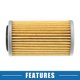 thumbnail image 5 of Filtro de aceite de motor Unique Bargains No.317263JX0A con O Ring para Nissan Juke 2011-2016 Plástico Papel Negro, 5 of 6