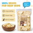 thumbnail image 5 of Hotspot Pets Rawhide Chips for Dogs - 5LB Bag, Rawhide Dog Chews Single Ingredient Dental Chews for Dogs, 5 of 7