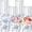 Blue Floral, variant on Ice Cream Cup Disposable Cupcake Liners Wrappers Decorative Dessert Bowls for Food Baby Shower Wedding Birthday Party Supply。Different themes to choose from