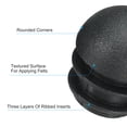 thumbnail image 4 of Tapones de extremo de tubería de plástico Uxcell, inserto de tapón de agujero redondo para patas de sillas de tubería de hierro redondo, muebles de patio 1-1/8, 4 of 6