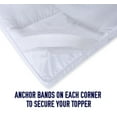 thumbnail image 3 of Home Sweet Home Dreams 2" Down Alternative Mattress Topper, Twin, 3 of 5