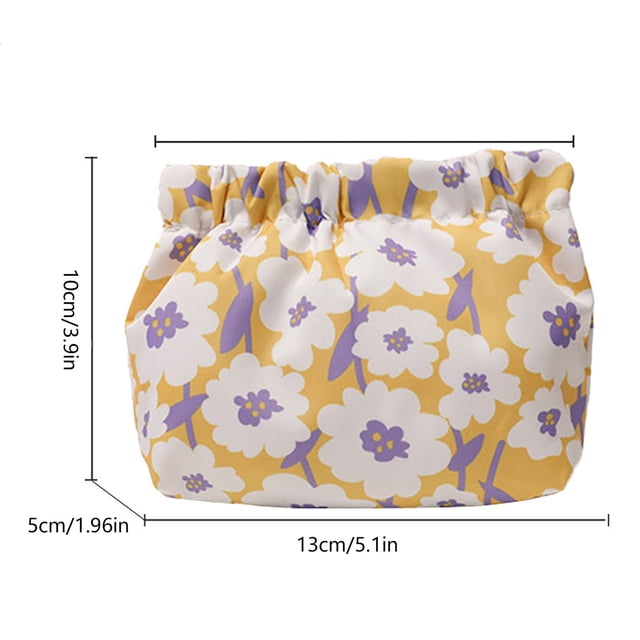 Bolsa para lápiz labial BuyWeek impermeable con estampado de metralla Mini bolsa de maquillaje