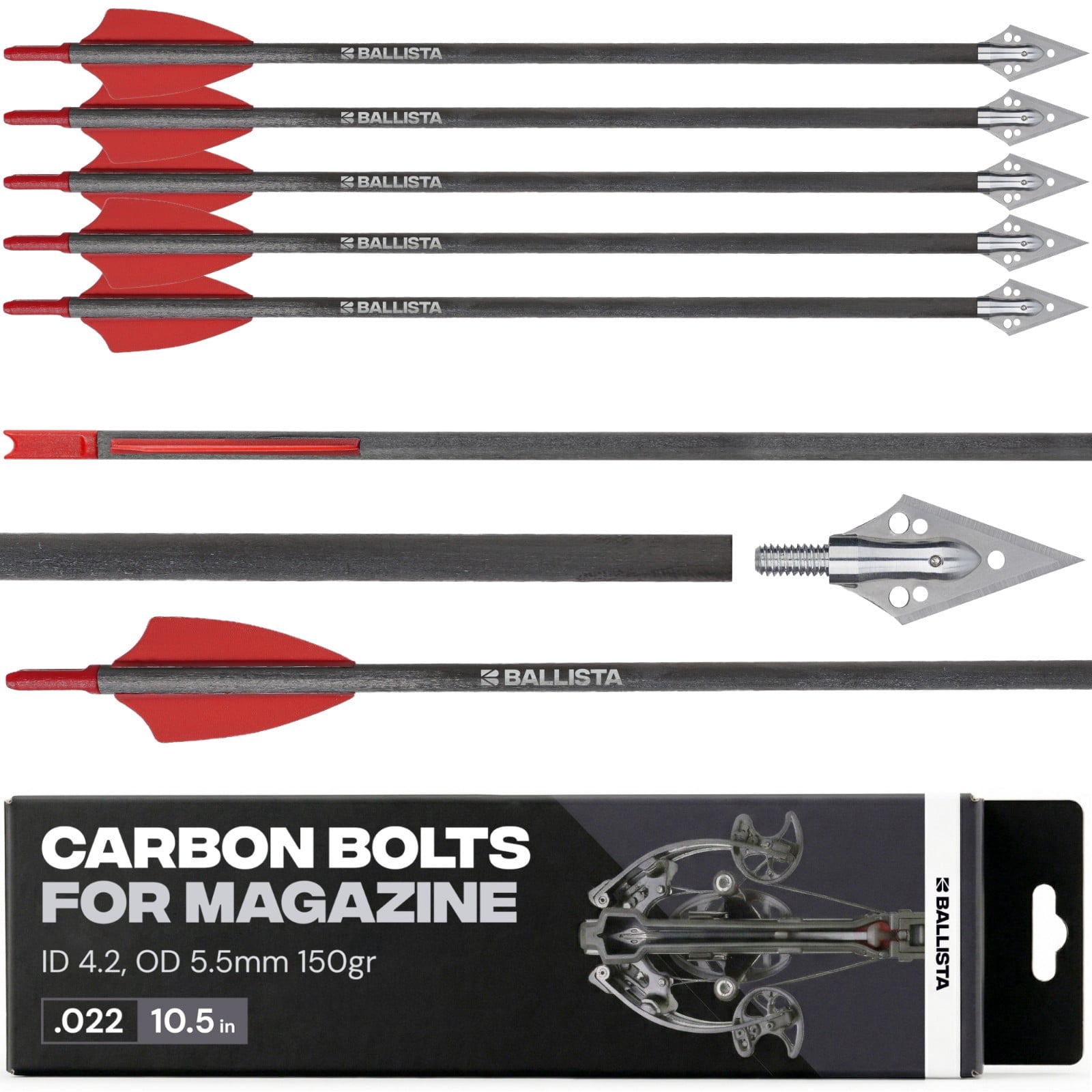3 pack) Barnett Outdoors Barnett Vortex Arrow 30 Inch Pre-Cut