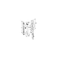 thumbnail image 2 of CRL C1219 White Sliding Glass Door Handle with Mortise Lock, 2 of 3