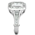 thumbnail image 4 of Luxe Jewelry Designs Women's 925 Sterling Silver Halo Engagement Ring with AAA Grade CZ - Size 7, 4 of 4
