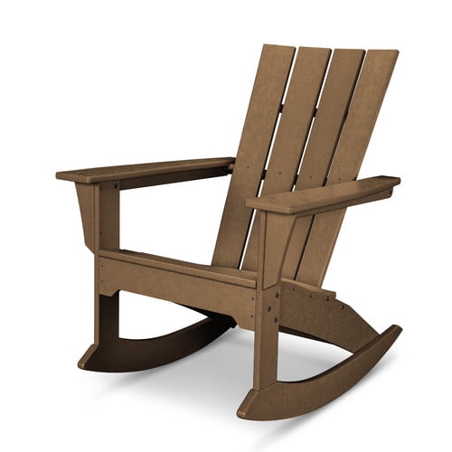 POLYWOOD Quattro Plastic Rocking Adirondack Chair