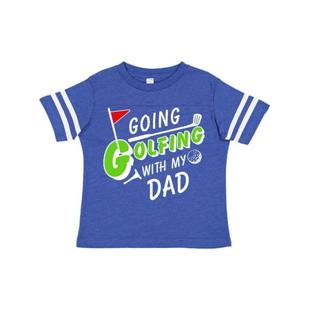 

Inktastic Going Golfing with my Dad- kids golf Gift Toddler Boy or Toddler Girl T-Shirt
