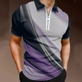 thumbnail image 2 of Birdeem T-Shirt à Manches Courtes Col en V Imprimé Décontracté pour Hommes, 2 of 12