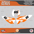 thumbnail image 2 of Kalair GFX Graphics Kit for Ktm Enduro 530 EXC Champions Edition (2008-2011) Speed Series, 2 of 5