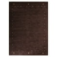thumbnail image 3 of Rugsotic Carpets Handmade Rugs Hand Knotted Loom Rectangle 5'x8' Brown Wool for Indoor Use, 3 of 8