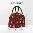 thumbnail image 2 of Pofeuu Fire Extinguisher Print Lunch Bag for Adult Insulated Lunch Box,Leakproof Cooler Food Lunch Containers Reusable High Capacity Lunch Tote Bags-One Size, 2 of 6