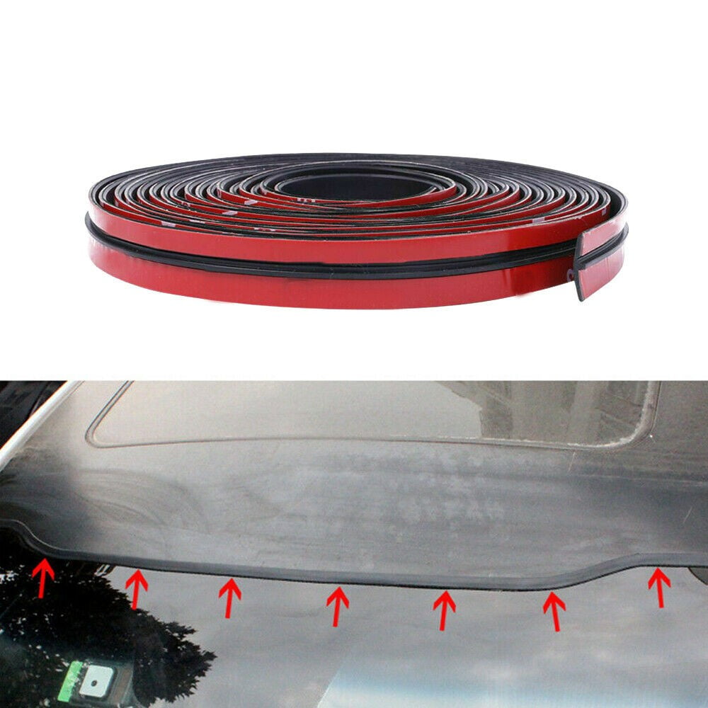 2CMx2M Car Windshield Roof Seal Noise Insulation Rubber Strip Sticker Accessory