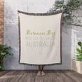 thumbnail image 3 of Batemans Bay New South Wales Patriotic Australia Home Town Design, Woven Blanket, 3 of 4
