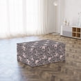 thumbnail image 3 of Pink Floral Foldable Mattress, Creative Bindweed Motif, 74.8" x 35.4", Blush Champagne, by Ambesonne, 3 of 6