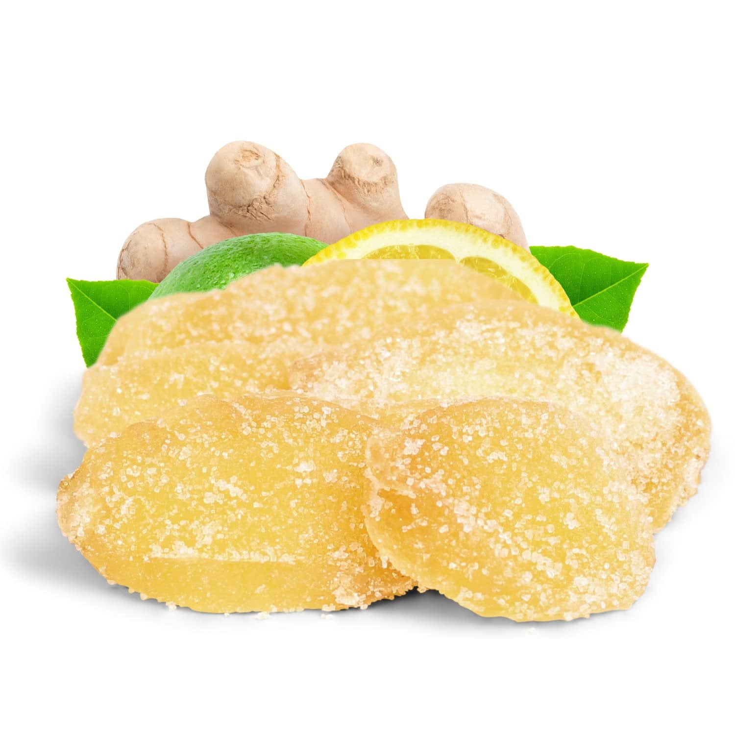 BAYSIDE CANDY GINGER CRYSTALLIZED DRIED, 5LBS