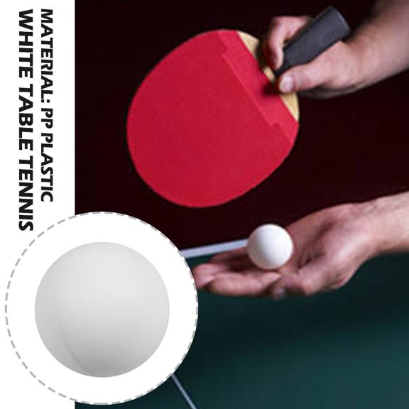 SSKFHGI 150100Pc Balls White Colours 40mm No Logo Kid Beer Table Tennis