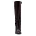 thumbnail image 3 of Bota Alta Color Vino Con Detalle De Hebilla Mundo Terra 029389, 3 of 3