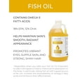 thumbnail image 2 of Fish Omega-3 Oil by Velona - 1 Gallon / 128 Fl Oz | 100% Pure and Natural Carrier Oil | Refined, Cold pressed | Vitamin E, D, Omega-3 | Cooking, Skin, Face, Body, Hair Care | Use Today - Enjoy Results, 2 of 5