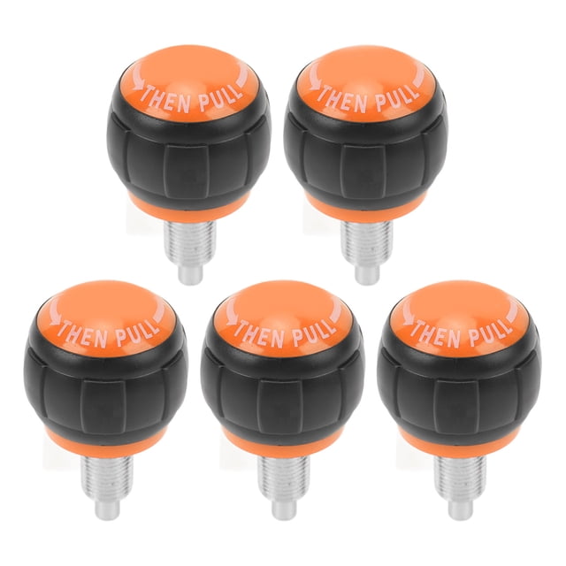 Exercise Bike Pull Pin Spring Knob, 5PCS Fitness Equipment Adjustment Knob Replacement Parts for Most Exercise Bikes