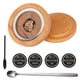 thumbnail image 1 of Muyoka Kit para ahumar c贸cteles con 4 virutas de madera natural de diferentes sabores Ahumador en fr铆o antiguo para c贸cteles, whisky, vino, bourbon, queso, carne, etc. Regalo para los amantes del whi, 1 of 7